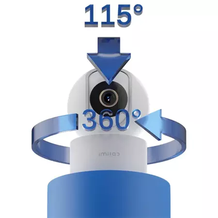 Imilab Biała Kamera wewnętrzna do monitoringu niania elektroniczna Mijia C22