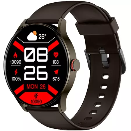 Imilab Brązowy Smartwatch Zegarek sportowy IMIKI TG1