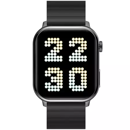 Imilab Czarny Smartwatch Zegarek sportowy W02