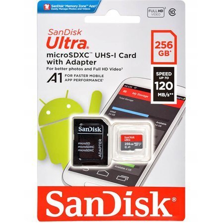 Karta pamięci SanDisk MicroSDXC 256GB V30