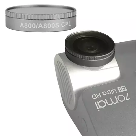 Obrotowy Filtr polaryzacyjny CPL do kamery 70mai A800/A800S