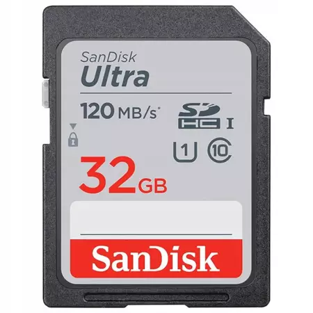 SanDisk Karta pamięci SD ULTRA SDHC 32 GB 120MB/s