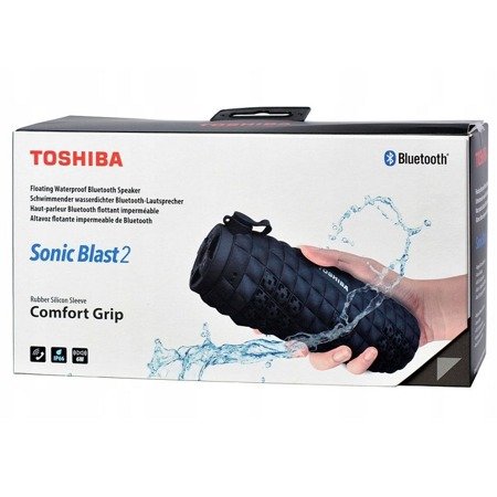 Toshiba Czarny przenośny  Głośnik Bluetooth Sonic Blast 2 
