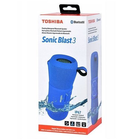 Toshiba Niebieski przenośny Głośnik Bluetooth Sonic Blast 3 