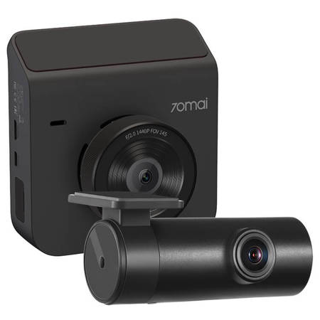 Zestaw Kamera samochodowa 70mai Dash Cam A400 Szara + Kamera wewnętrzna 70mai Interior Dash Cam FC02