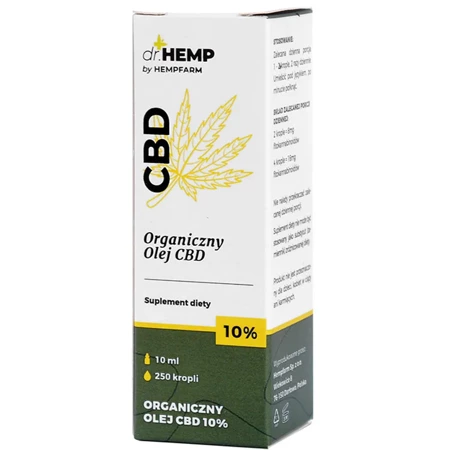 dr.Hemp Organiczny olej konopny 10% CBD