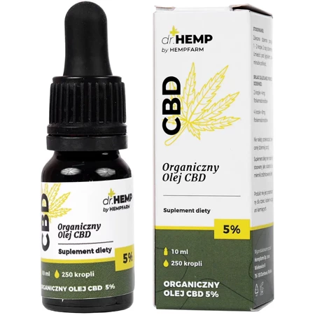 dr.Hemp Organiczny olej konopny 5% CBD