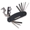 Dunlop Zestaw narzędzi klucze rowerowe w etui Multi Tool 15szt + adapter