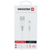 SWISSTEN Biały Kabel USB - USB-C 1,5m 7mm