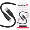 SWISSTEN Czarny Kabel USB - Lightning 1,5m 60W do iPhone