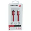 SWISSTEN Czerwony Kabel USB-C - USB-C 3A 1,2m
