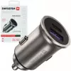 SWISSTEN Ładowarka samochodowa 1xUSB 1xUSB-C 2,4A 36W 