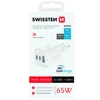 SWISSTEN Ładowarka sieciowa 2xUSB-C 1xUSB-A 65W GaN Charge