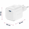 SWISSTEN Ładowarka sieciowa USB-C 20 W + kabel USB-C/Lightning