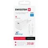 SWISSTEN Ładowarka sieciowa USB-C 35 W + kabel USB-C/Lightning