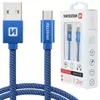 SWISSTEN Niebieski Kabel USB - micro USB 1,2m 3A