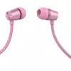 SWISSTEN Różowe Dokanałowe Słuchawki z mikrofonem YS500