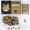 Wood You Do Puzzle drewniane Kot | Agile Cat | 140 elementów | A4