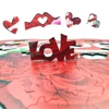 Wood You Do Puzzle drewniane Serce | Heart with Love | 320 elementów | A2