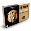 Wood You Do Puzzle drewniane Silny Lew | Strong Lion | 140 elementów | A4