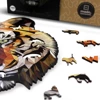 Wood You Do Puzzle drewniane Tygrys | Dangerous Tiger | 140 elementów | A4